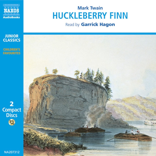 Bogomslag for The Adventures of Huckleberry Finn : Abridged