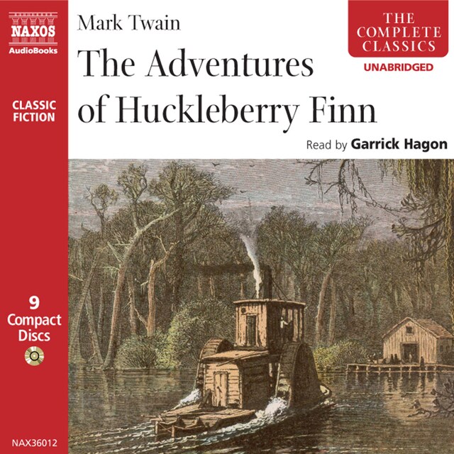 Copertina del libro per The Adventures of Huckleberry Finn