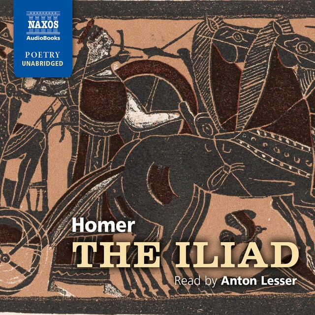 Kirjankansi teokselle The Iliad