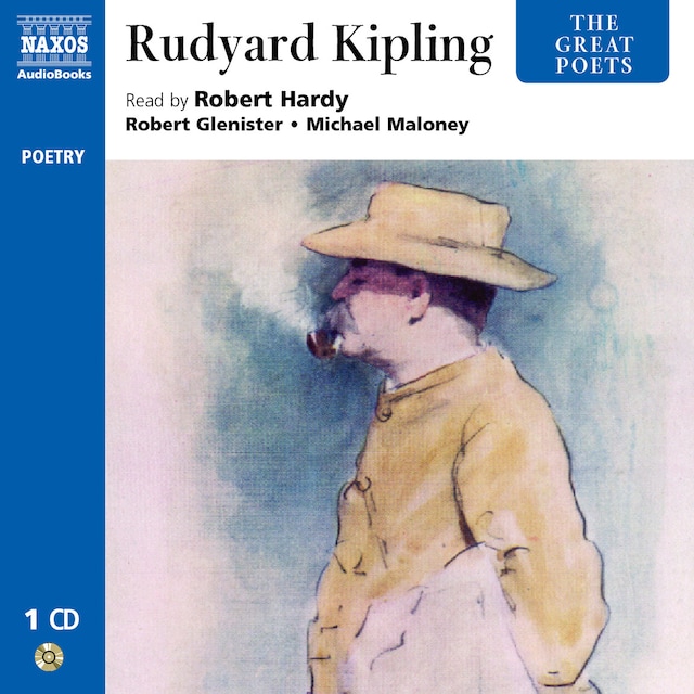 Kirjankansi teokselle The Great Poets – Rudyard Kipling