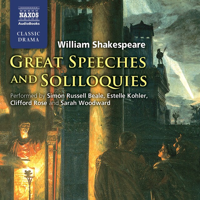 Kirjankansi teokselle Great Speeches & Soliloquies of Shakespeare