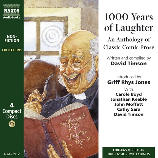 Copertina del libro per 1,000 Years of Laughter