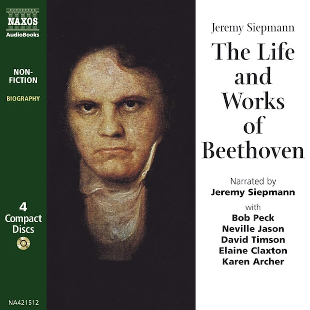 Kirjankansi teokselle The Life and Works of Beethoven