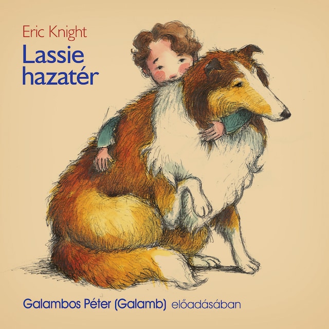 Book cover for Lassie hazatér