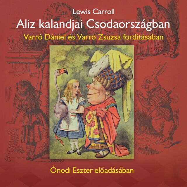 Couverture de livre pour Alíz kalandjai Csodaországban (teljes)