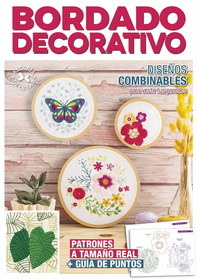 Kirjankansi teokselle Bordado decorativo