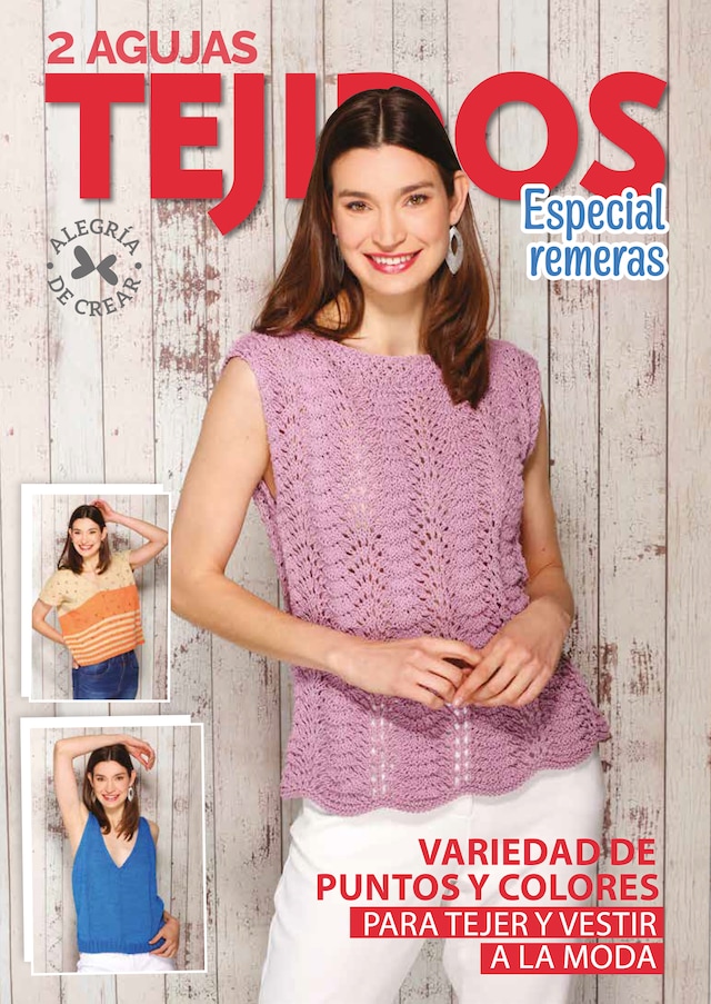 Buchcover für 2 Agujas tejidos Especial remeras