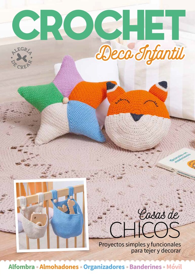 Copertina del libro per Crochet Deco Infantil