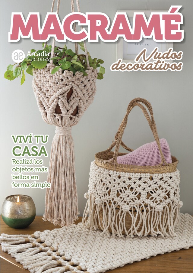 Book cover for Macramé Nudos decorativos