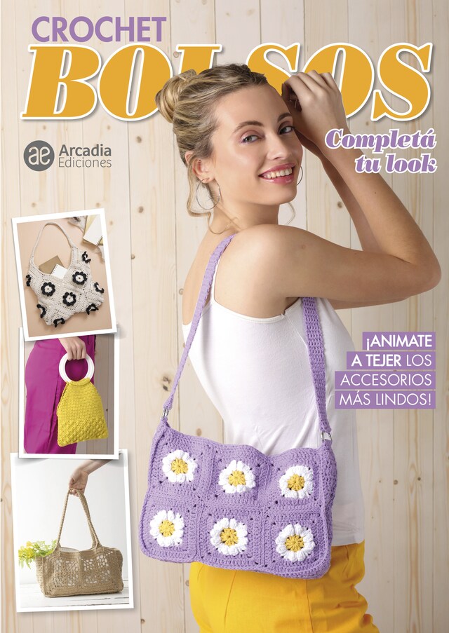 Buchcover für Crochet Bolsos Completa tu look