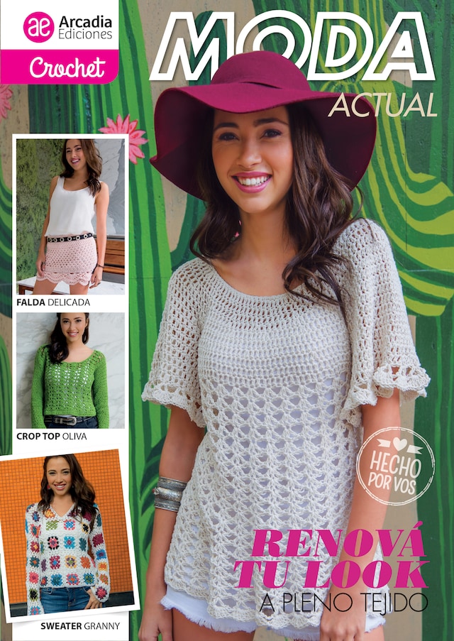 Book cover for Crochet Moda Actual