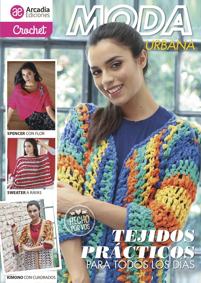 Kirjankansi teokselle Crochet Moda urbana