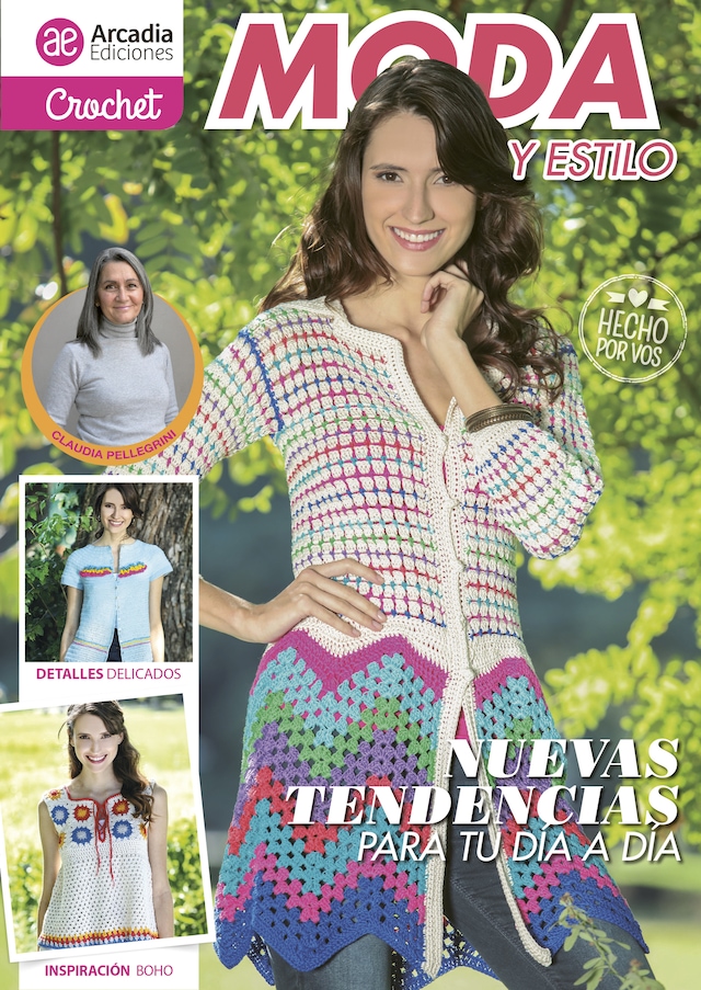 Book cover for Crochet Moda y estilo