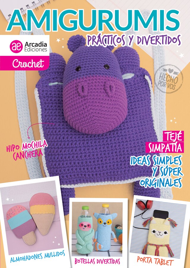 Book cover for Amigurumis prácticos y divertidos