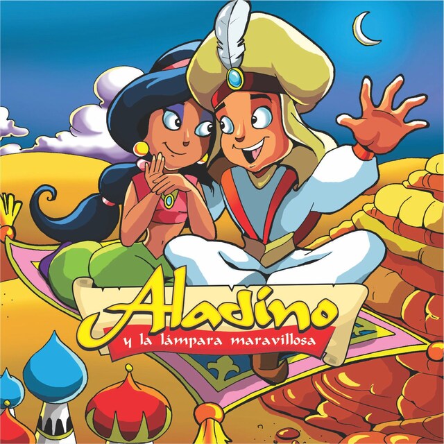 Portada de libro para Aladino