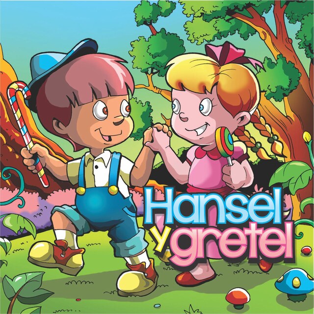 Portada de libro para Hansel y Gretel