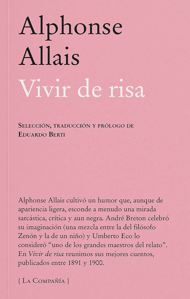 Book cover for Vivir de risa
