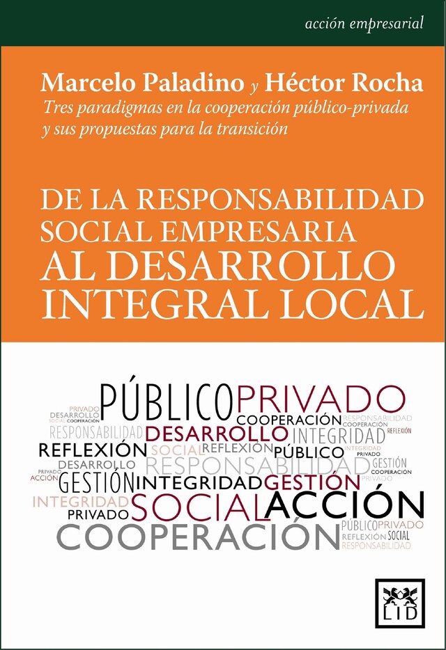 Boekomslag van De la responsabilidad social empresaria al desarrollo integral local