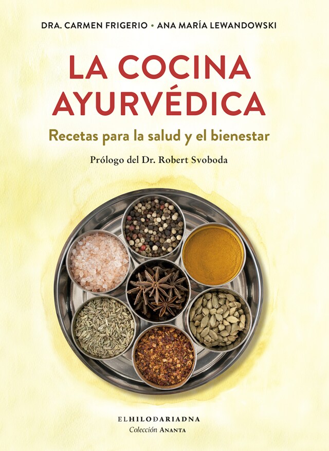 Portada de libro para La cocina ayurvédica