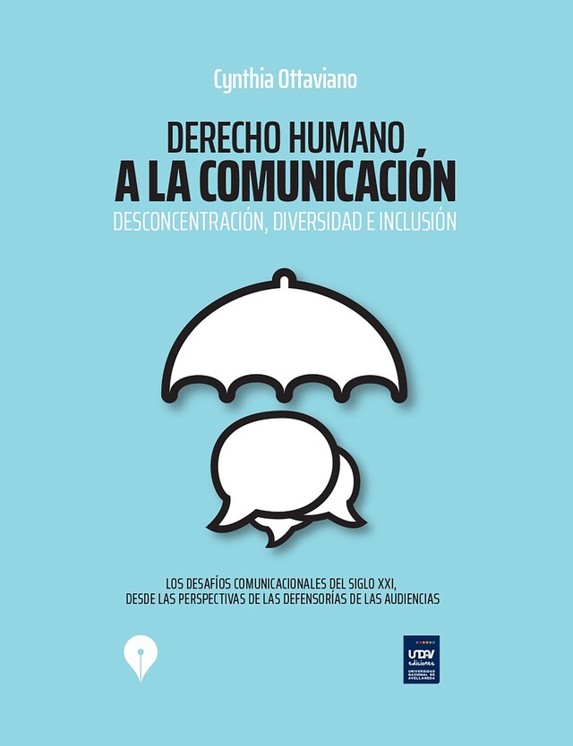 Book cover for Derecho humano a la comunicación: Desconcentración, diversidad e inclusión