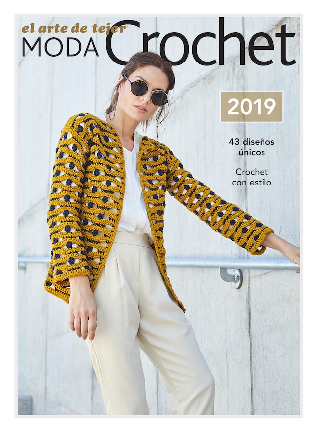 Book cover for Moda Crochet 2019