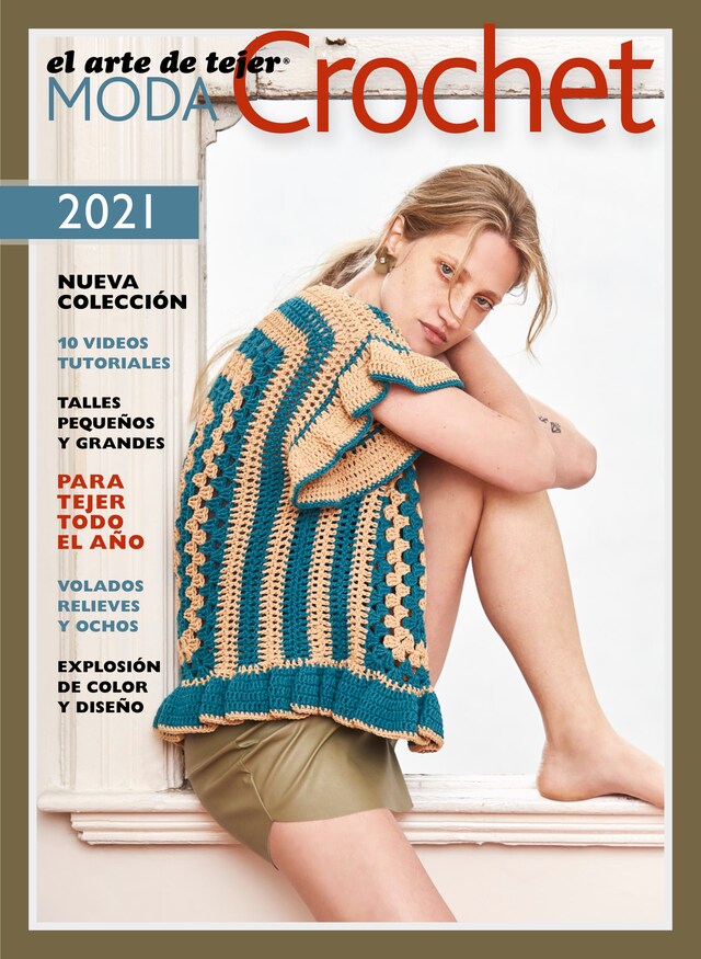 Book cover for Moda Crochet 2021