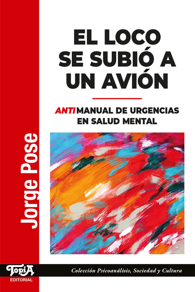 Book cover for El loco se subió a un avión