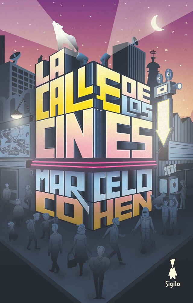 Book cover for La calle de los cines