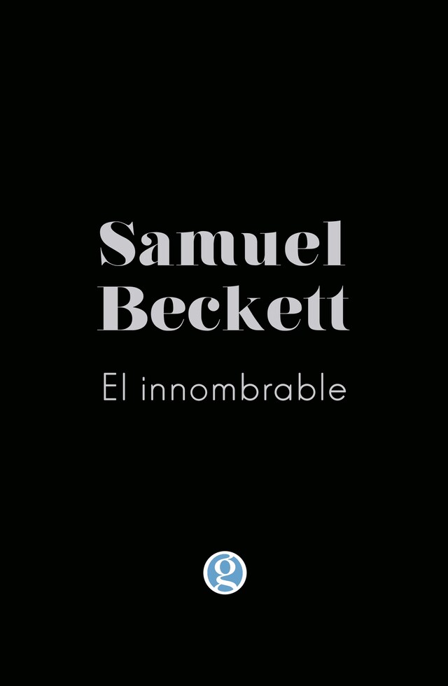 Book cover for El innombrable