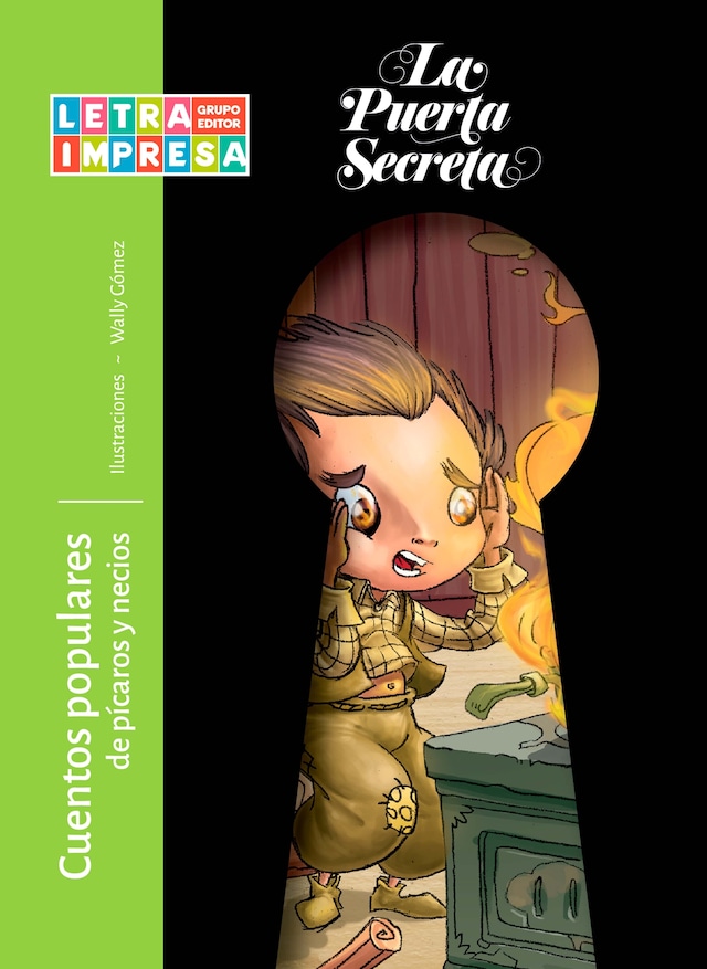 Book cover for Cuentos populares de pícaros y necios