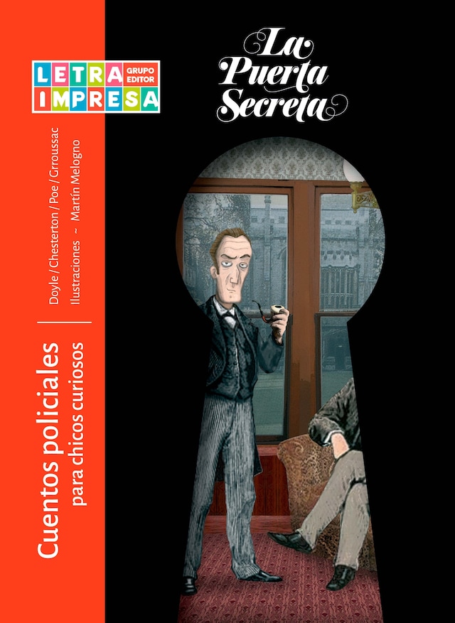 Book cover for Cuentos policiales para chicos curiosos