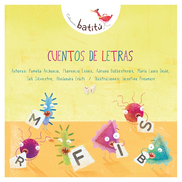 Book cover for Cuentos de letras