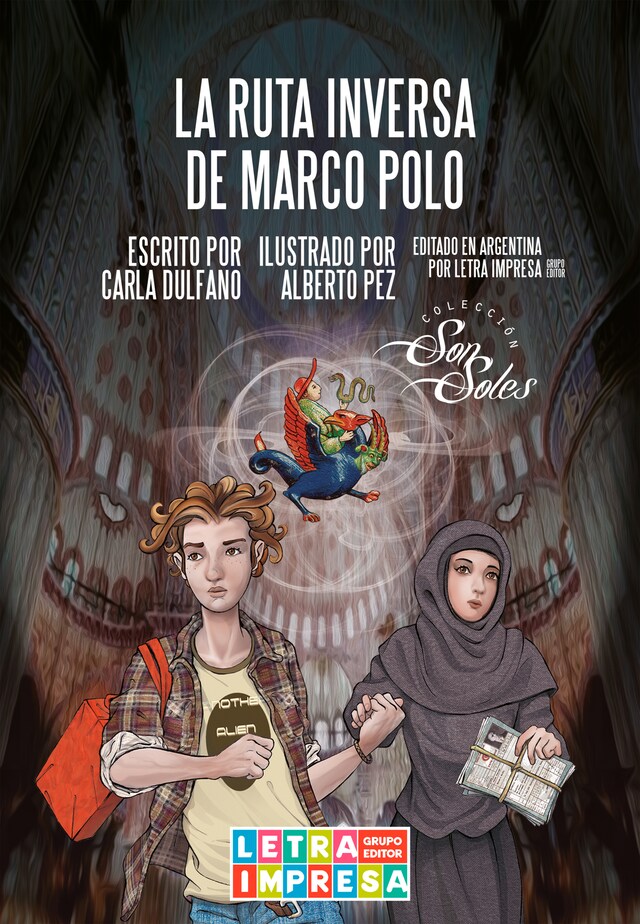 Couverture de livre pour La ruta inversa de Marco Polo