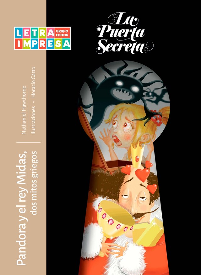 Book cover for Pandora y el Rey Midas