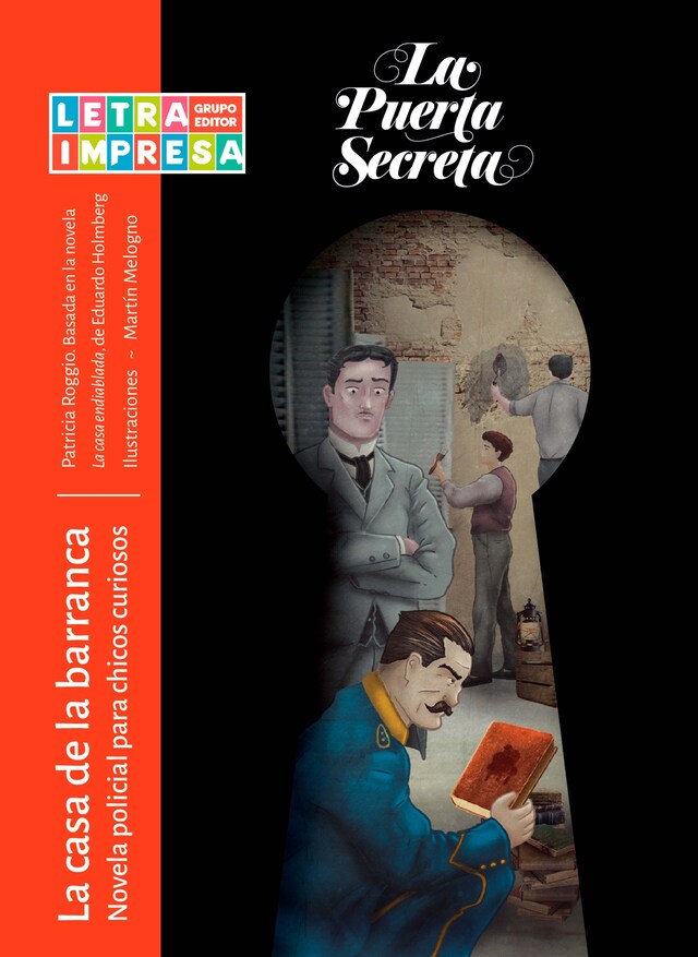 Book cover for La casa de la barranca