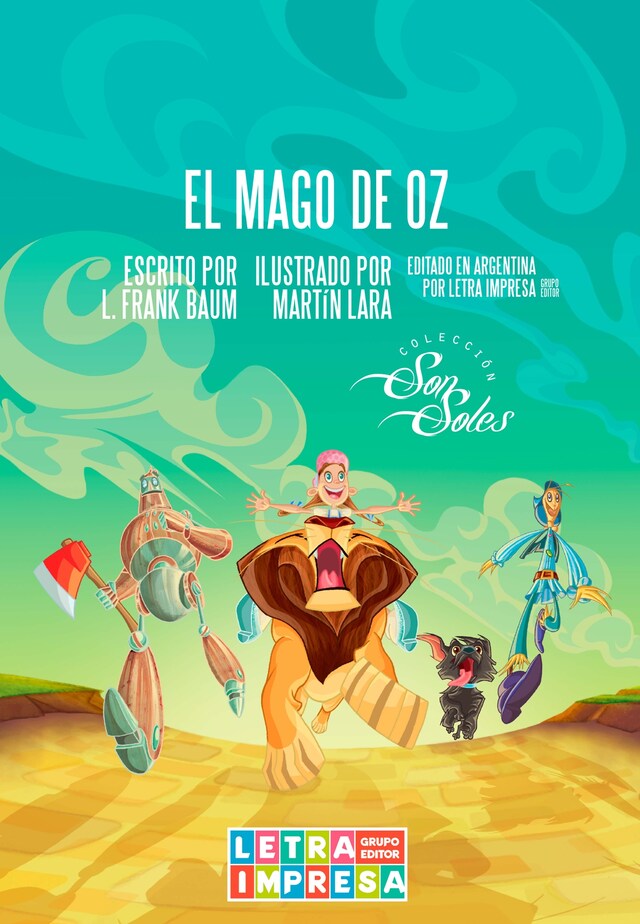 Copertina del libro per El Mago de Oz