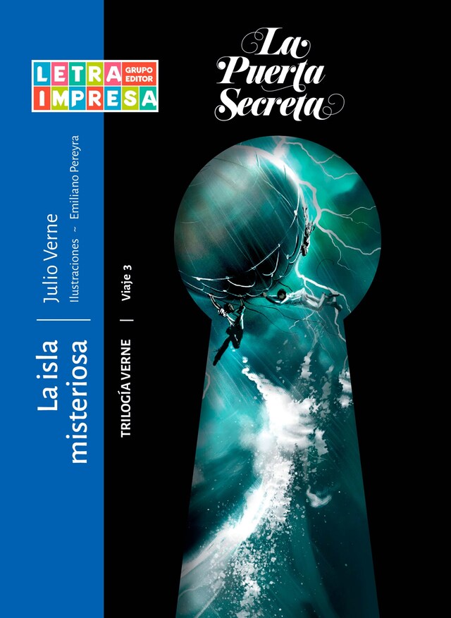 Couverture de livre pour La isla misteriosa