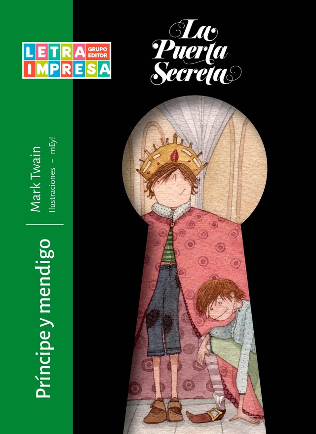 Portada de libro para Príncipe y mendigo