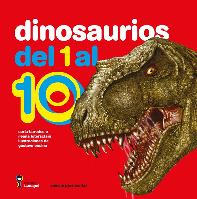 Book cover for Dinosaurios del 1 al 10