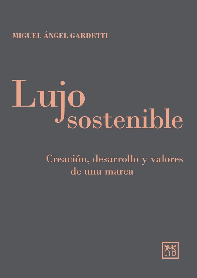 Book cover for Lujo sostenible