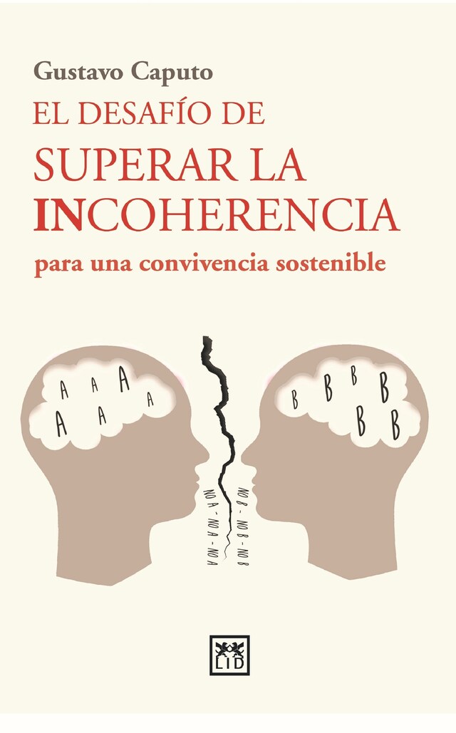 Kirjankansi teokselle El desafío de superar la incoherencia para una convivencia sostenible