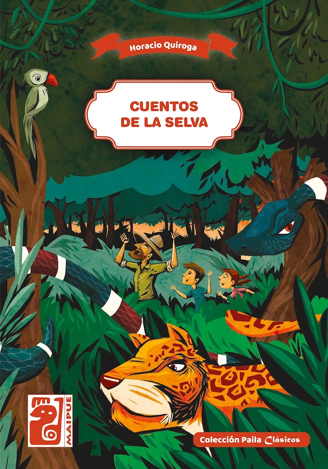 Couverture de livre pour Cuentos de la selva