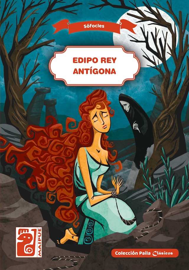 Boekomslag van Edipo Rey - Antígona