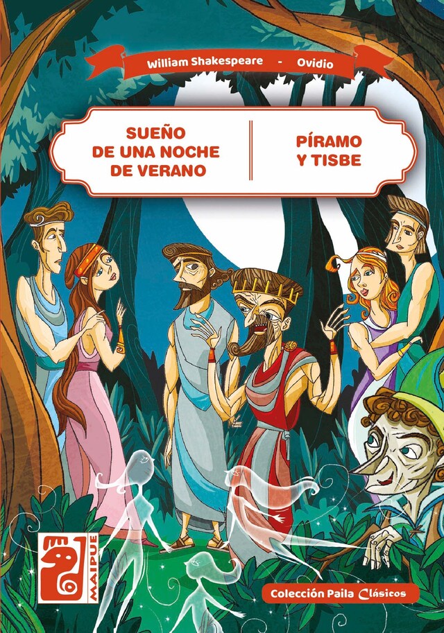 Book cover for Sueño de una noche de verano - Píramo y Tisbe