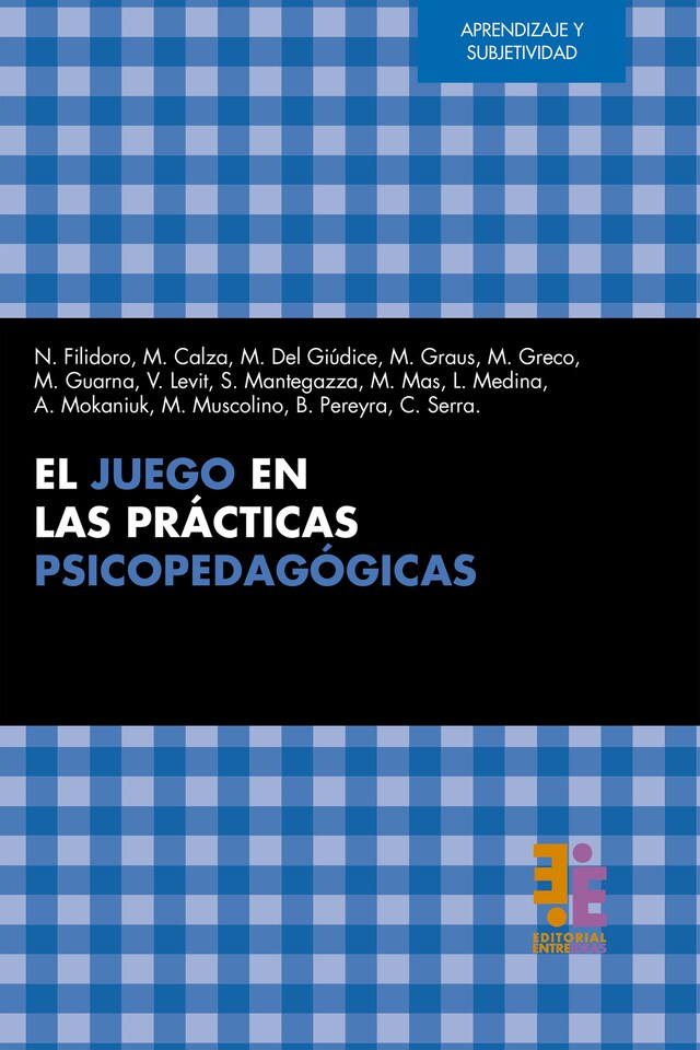 Kirjankansi teokselle El juego en las prácticas psicopedagógicas