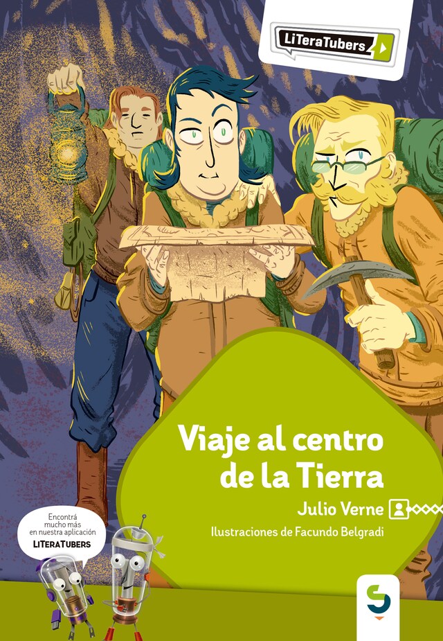 Portada de libro para Viaje al centro de la Tierra