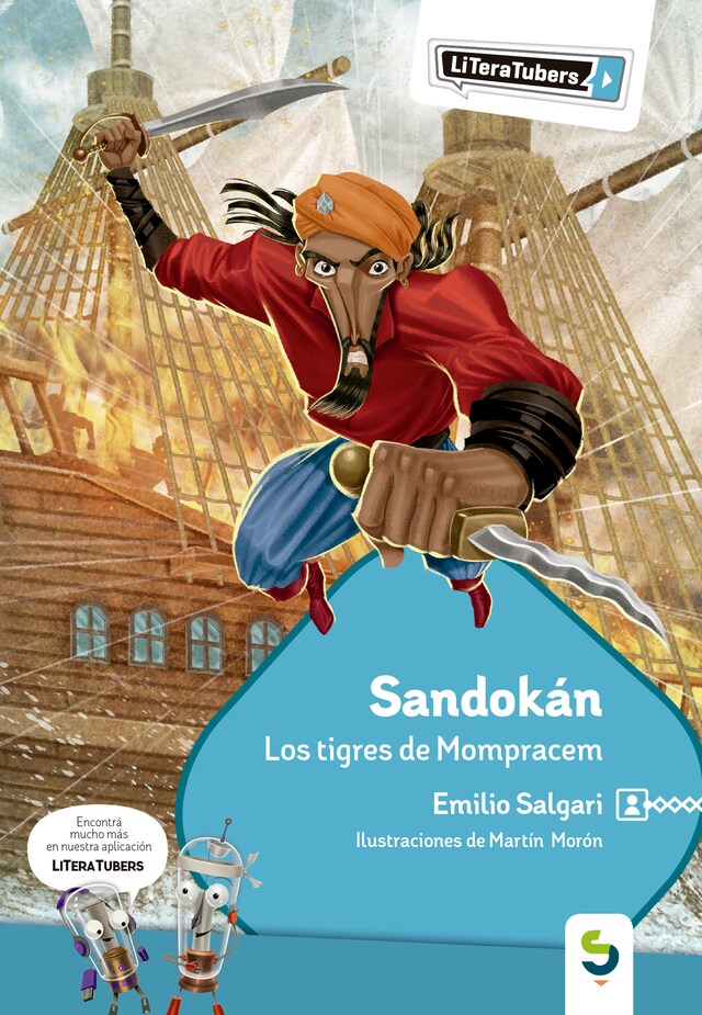 Book cover for Sandokán