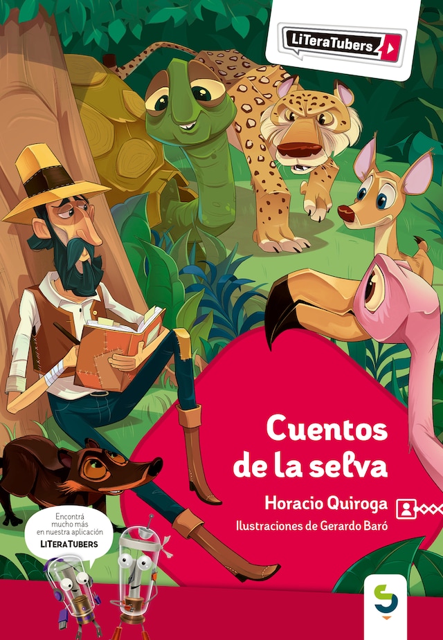 Portada de libro para Cuentos de la selva