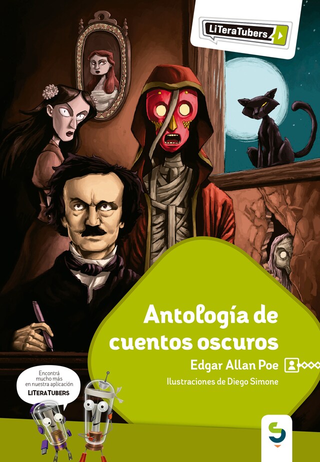 Book cover for Antología de cuentos oscuros