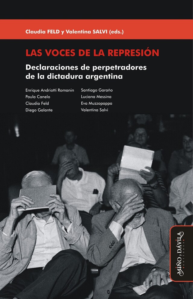 Buchcover für Las voces de la represión